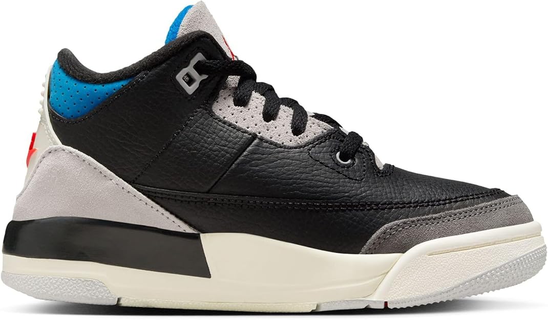 Jordan 3 Retro Fear 'Night Stadium/Total Orange' para crianças